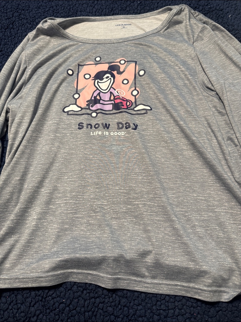 Life Is Good Sleep Shirt
